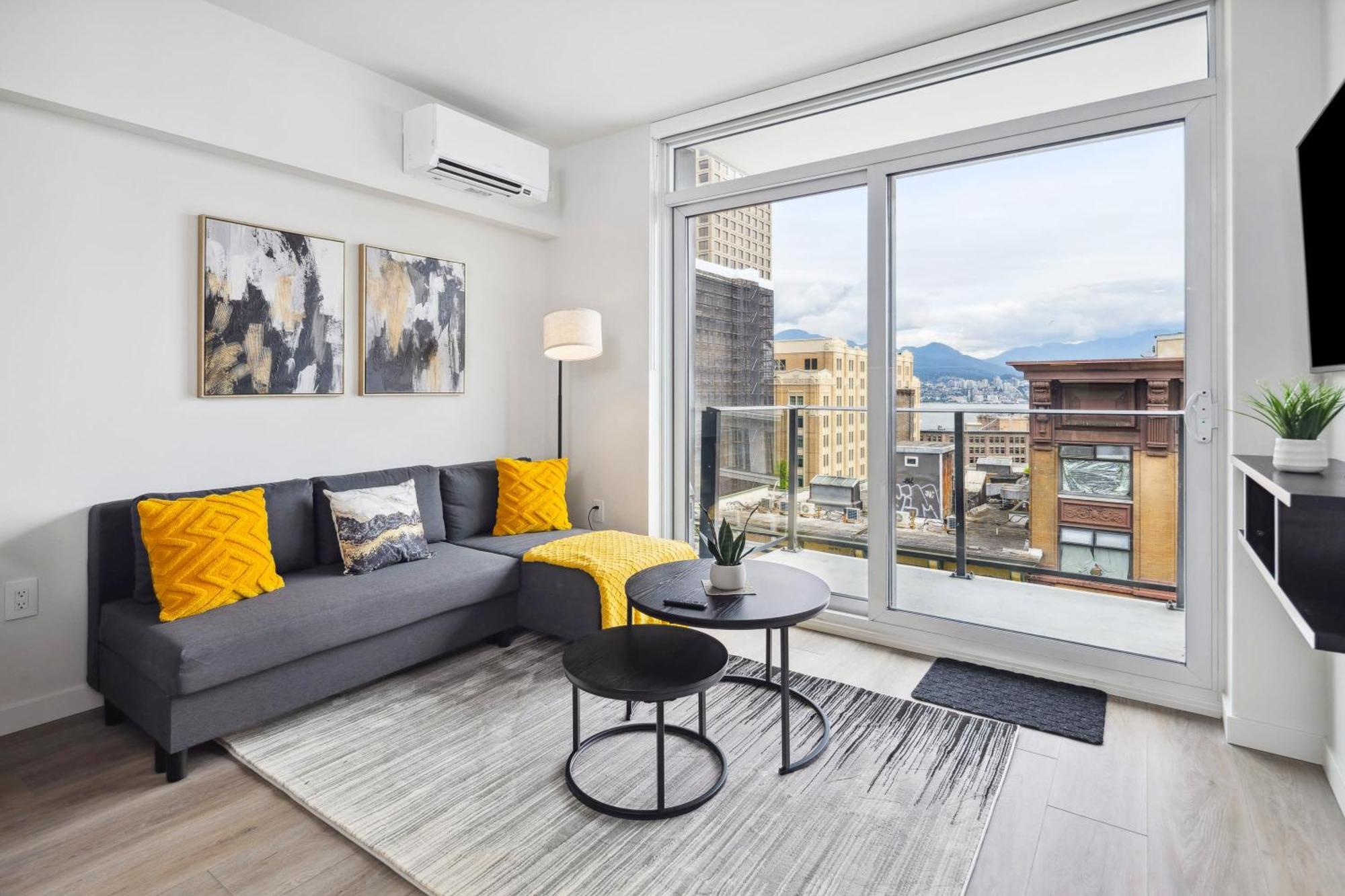 Brand New City Apt In Downtown Vancouver Exterior foto